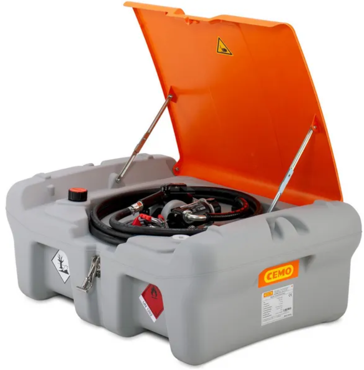 Transporttank Diesel och Bränsle 210 Liter Låg