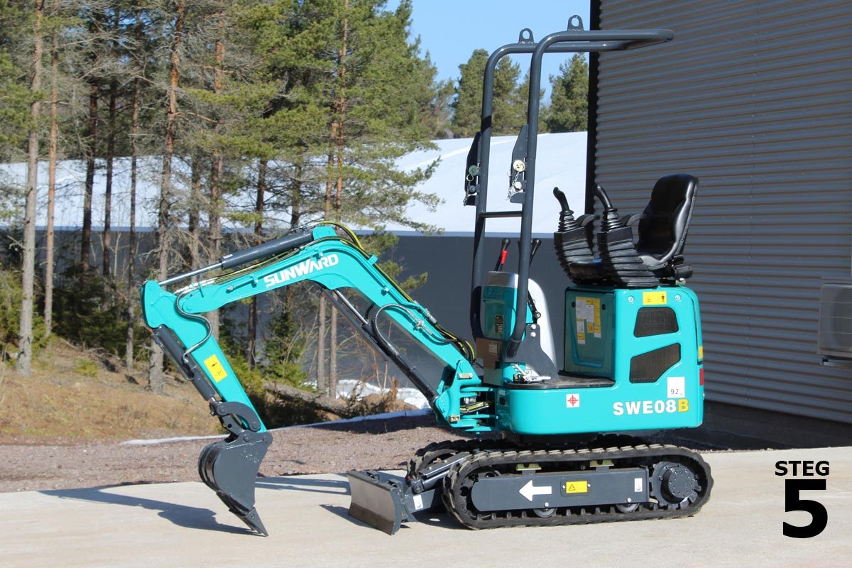 SUNWARD SWE08B - 1010KG - YANMAR - STEG5