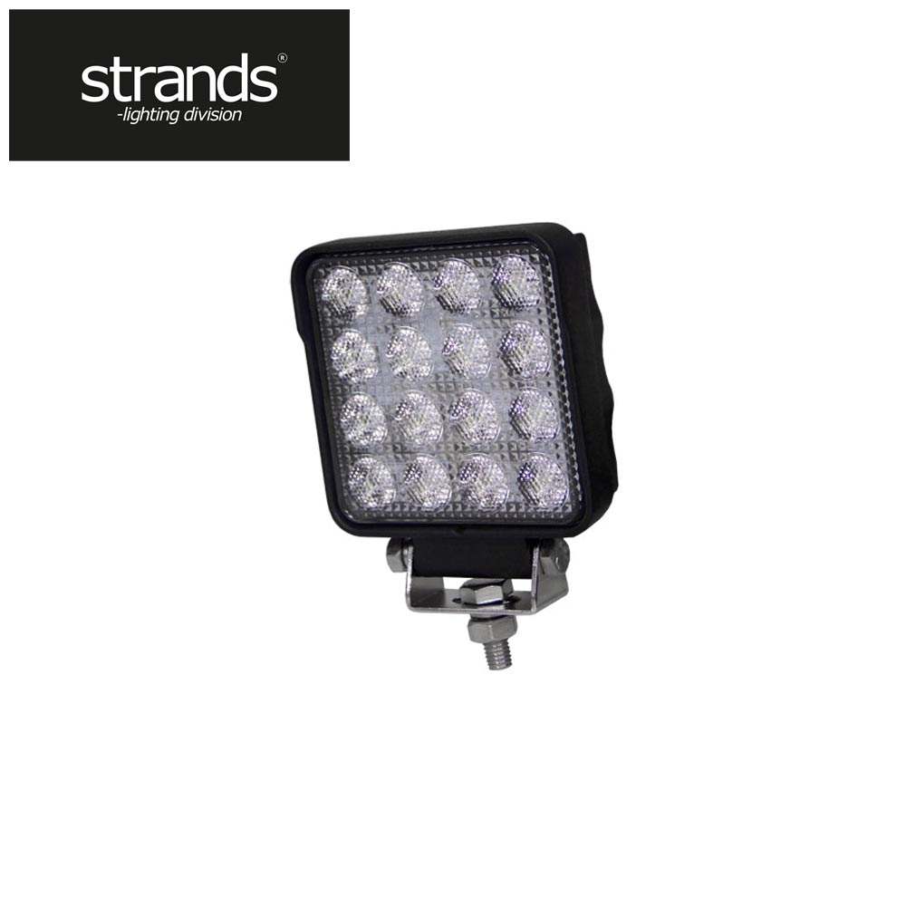 Strands Arbetslampa LED Kvadrat 25W
