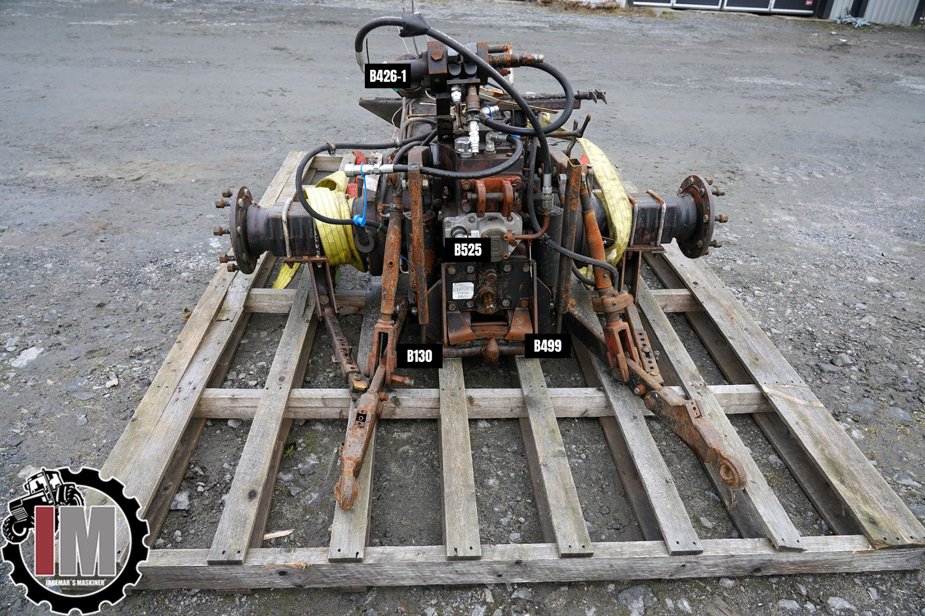 Lyftarm dragarm HÖ Valmet 805