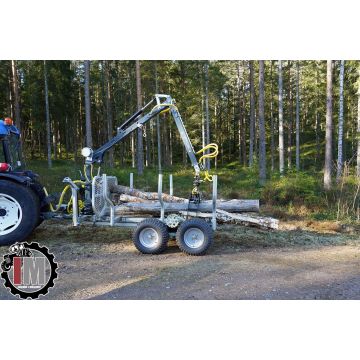 Hydraulisk Skogsvagn 450 Ingemars Maskiner