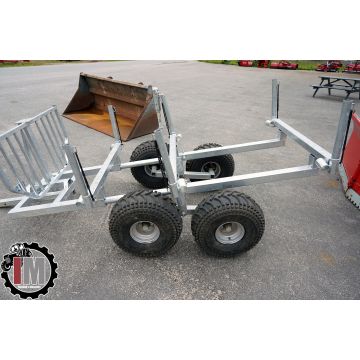 Timmervagn utan kran 22x12 lätt begagnad