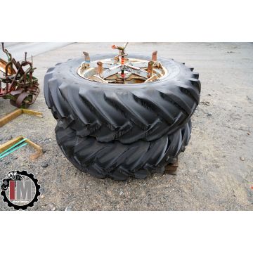 Dubbelmontage 18,4-34 Pris/par