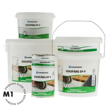 Golvfärg EP-V 5002 mellangrå 1 kg
