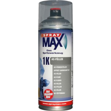 Spraymax 1K AC-filler mörkgrå