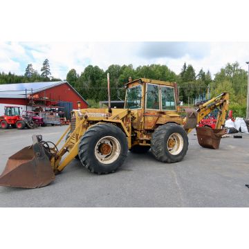 Hydrema 807 traktorgrävare
