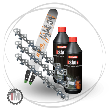 Kedjekit Vedmaskin 7T Röd semihyd