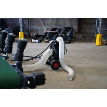 Vedmaskin Spånsug Hydraulisk