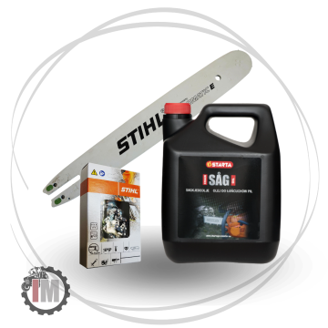 Startkit Vedmaskin 12T Röd semihyd