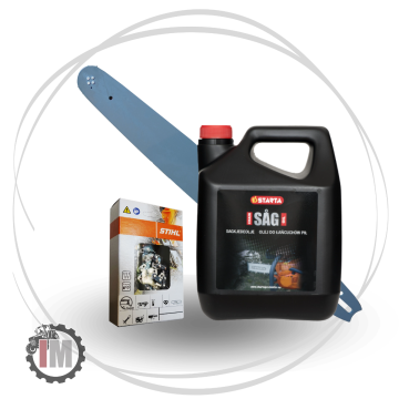 Startkit Vedmaskin 20T RÖD semihyd