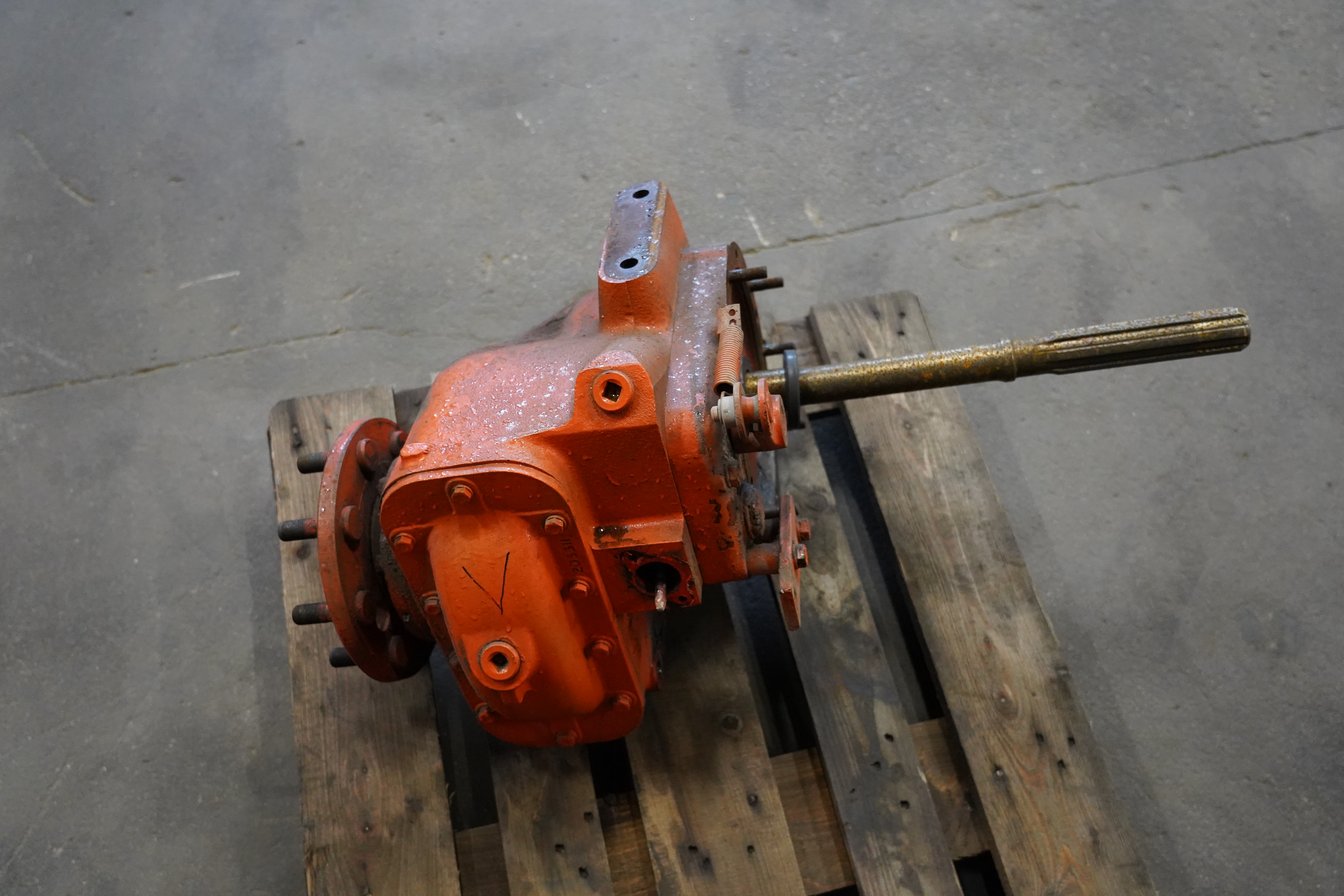 Slutväxlarhus komplett vänster Case 1490