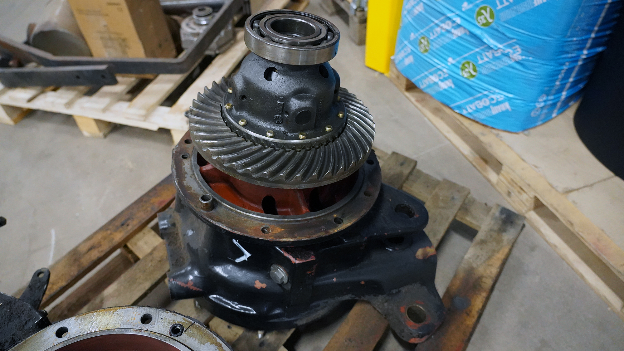 Bromshus komplett vänster Case CS86