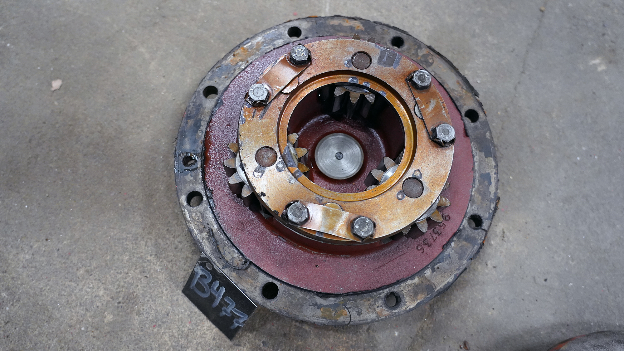 Case 1490 Slutväxellock Fram H&V 953736