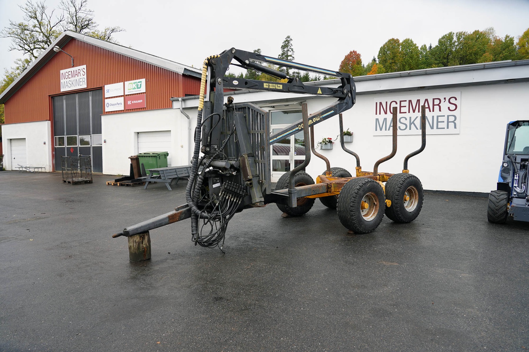 MOWI 12 ton 400 kran Skogsvagn