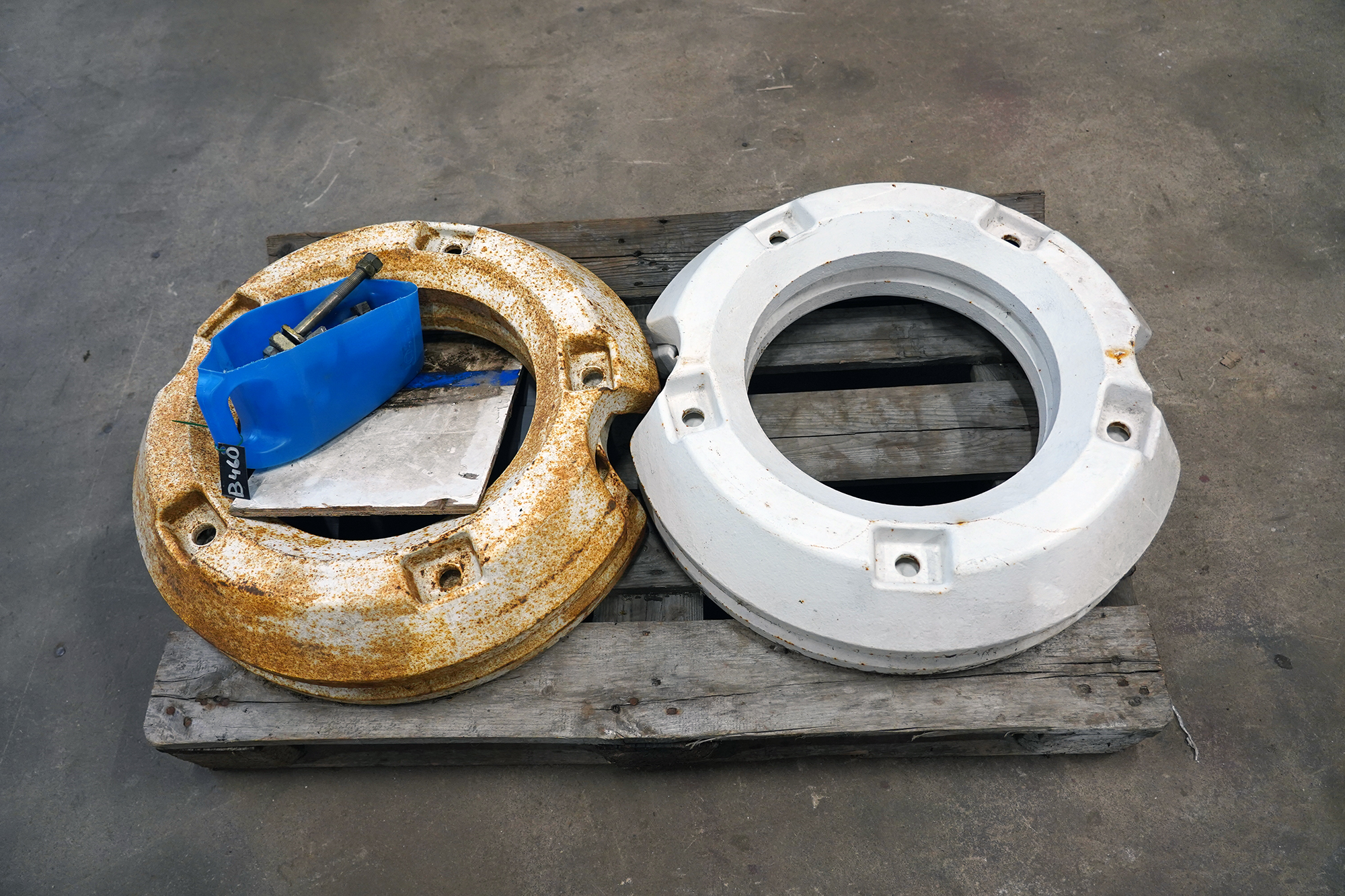 Hjulvikter Valmet 6400