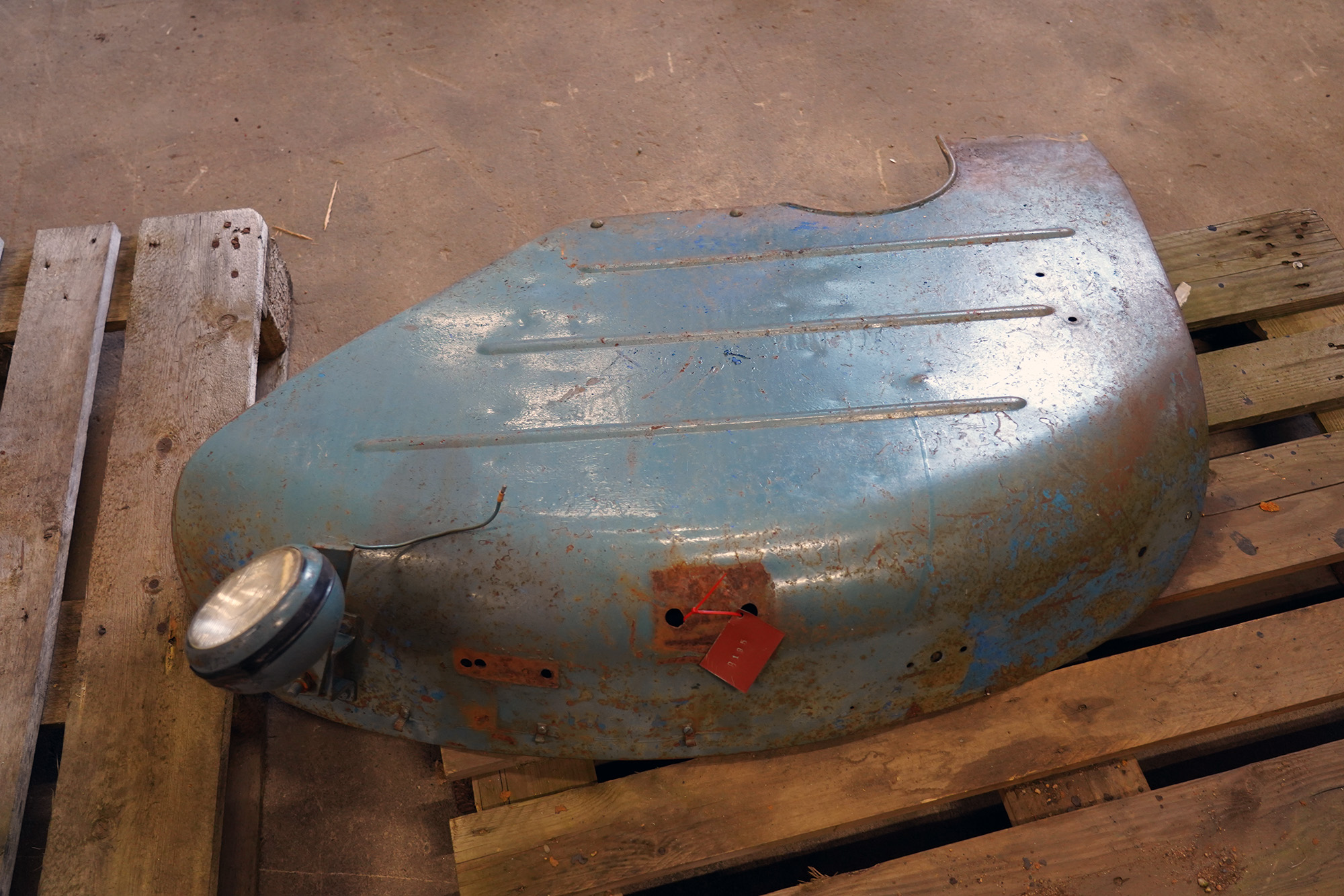 Skärm H-sida Fordson Major