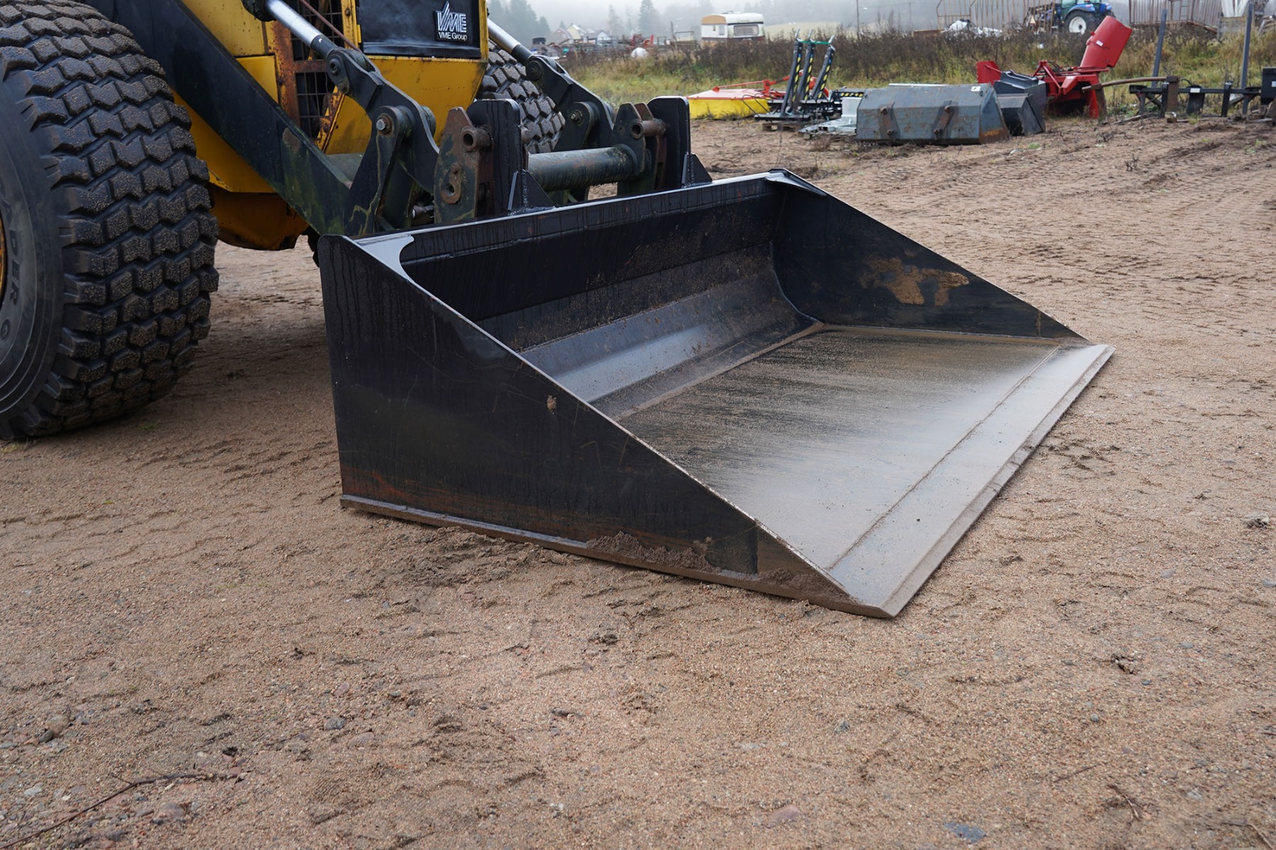 Planerskopa 140cm Svart SMS/Trima