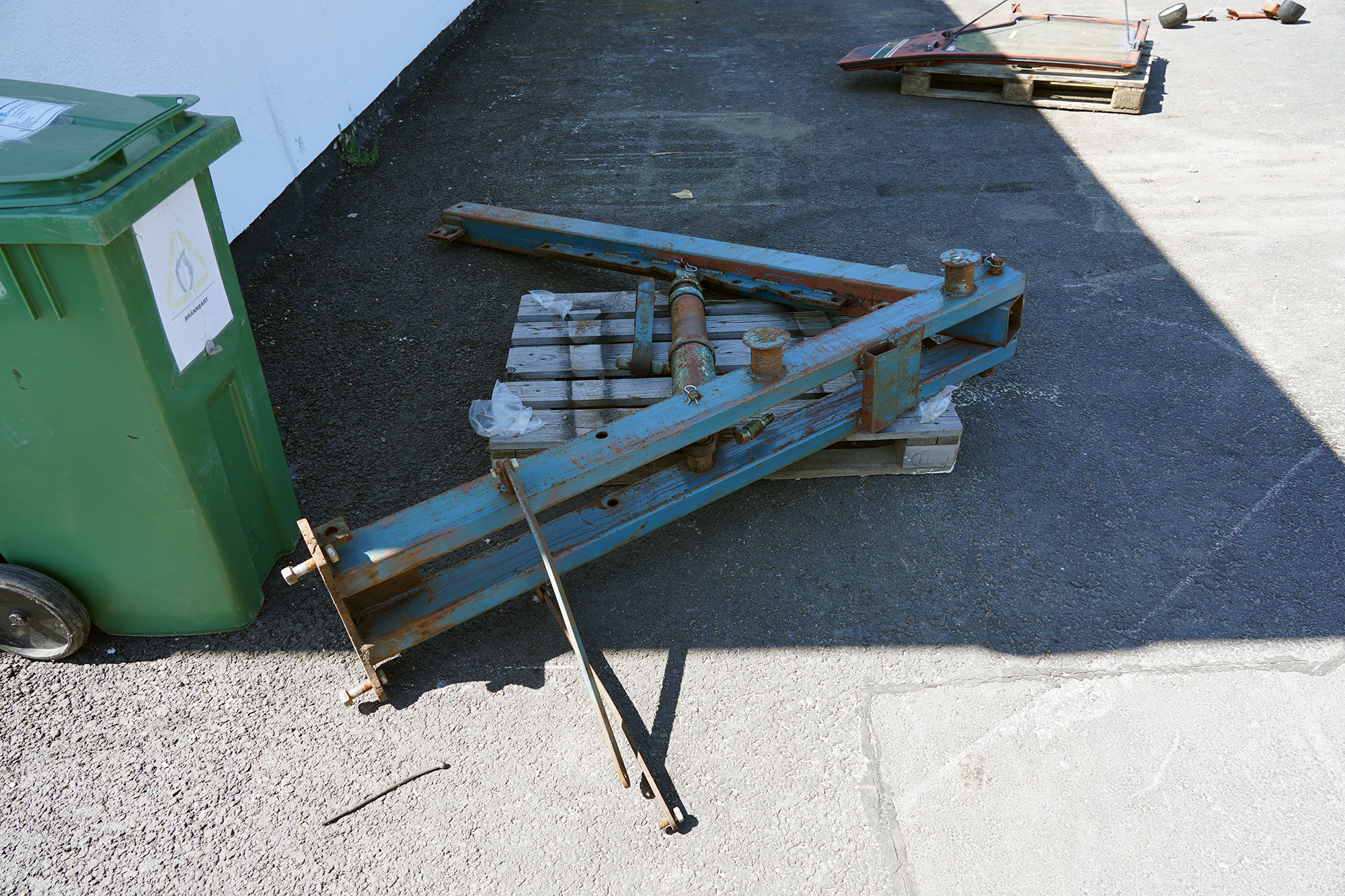 Lyftkran, enkelverkande