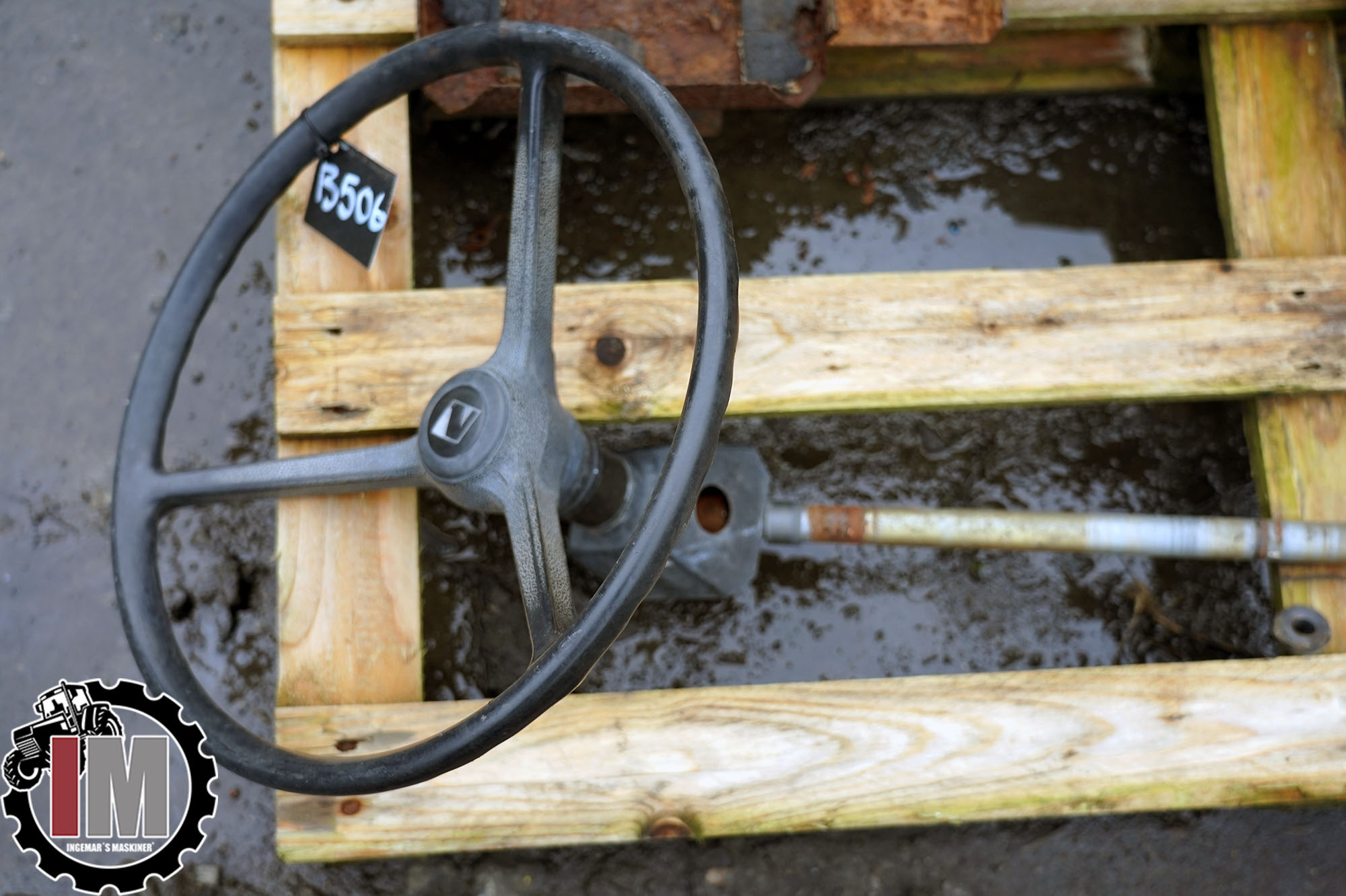 Ratt med rattstång Valmet 805