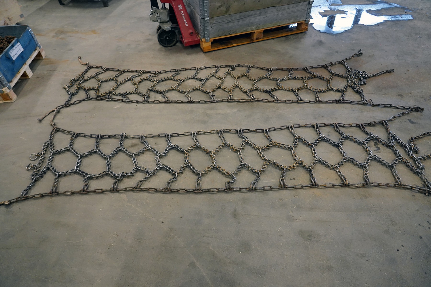 Snökedjor med mönster & brodd 2900x550 mm