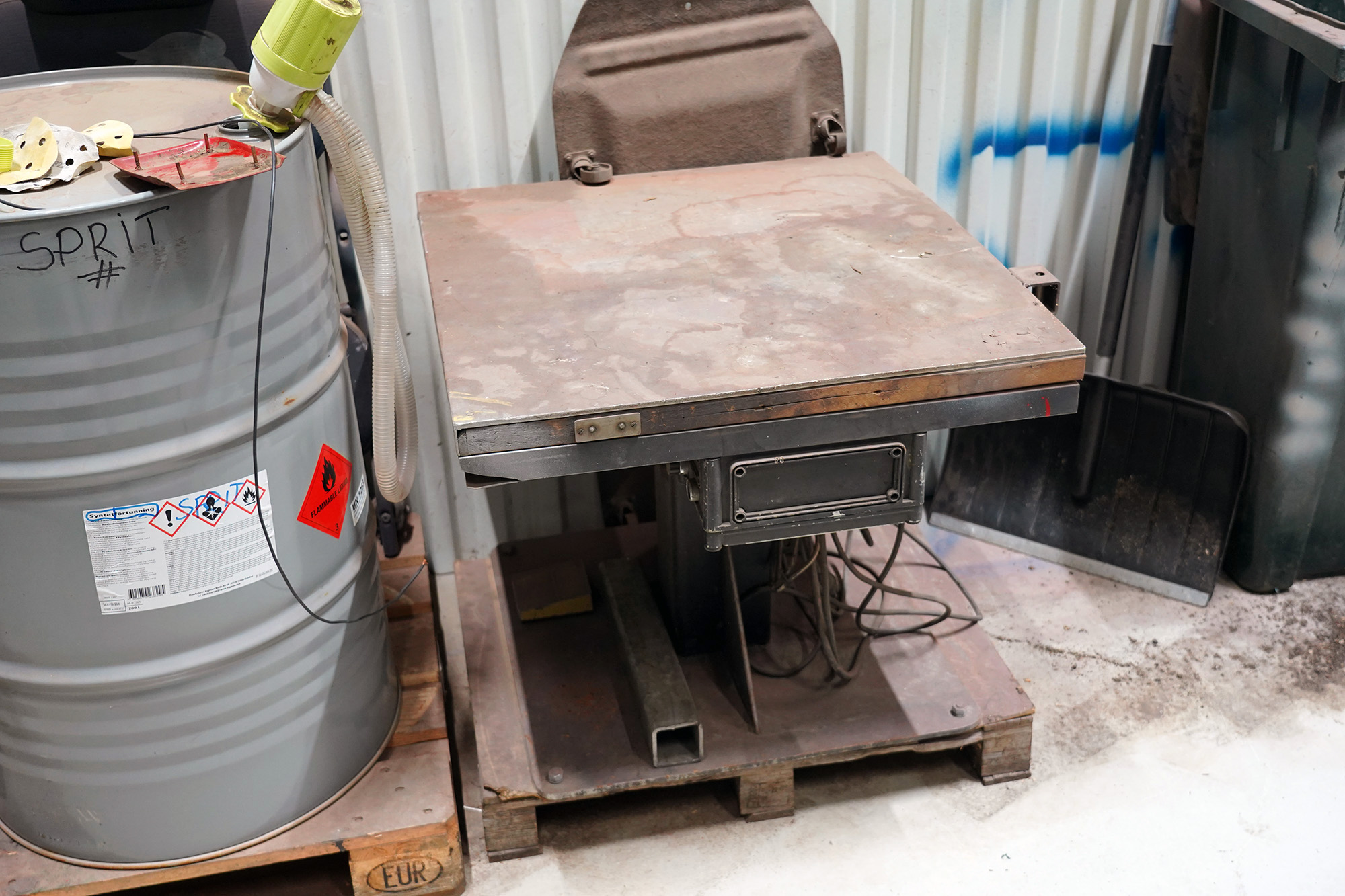 Elektriskt lyftbord 750x800mm