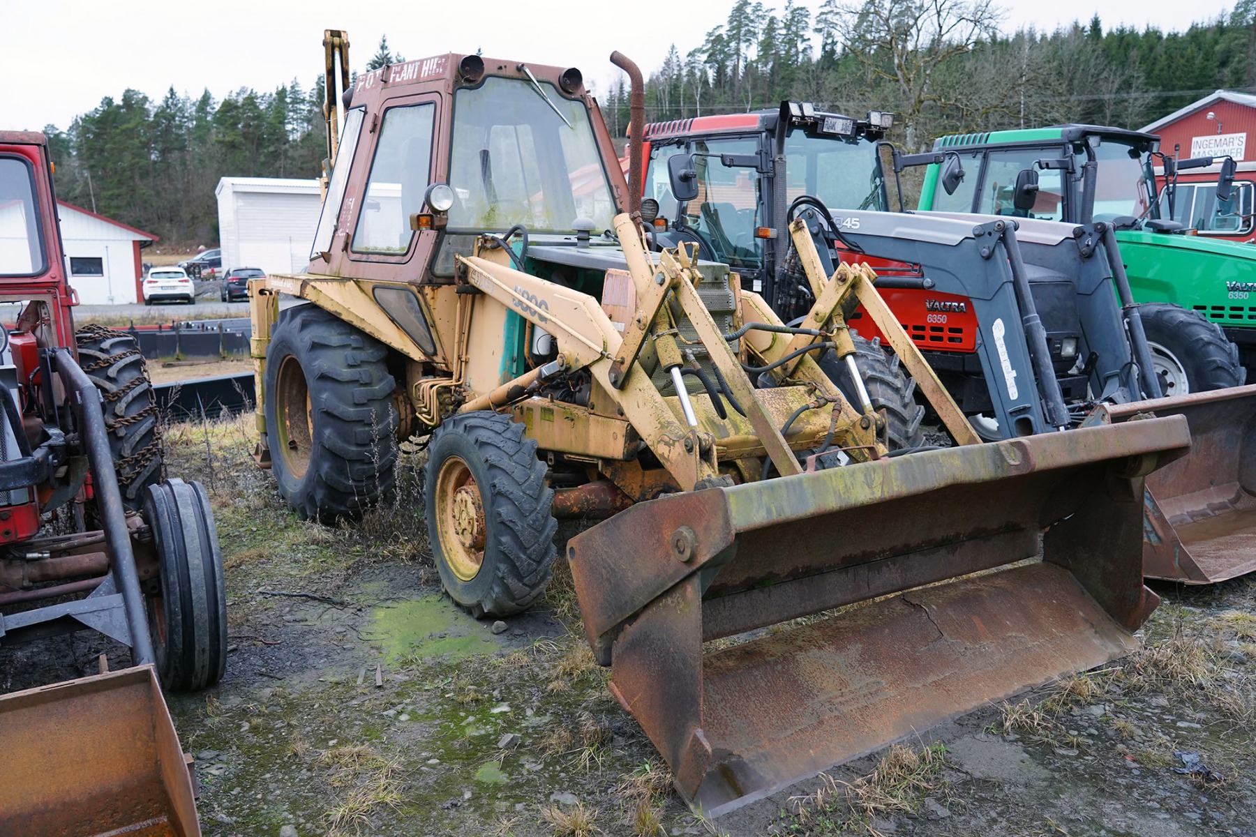 Case 580g Traktorgrävare	