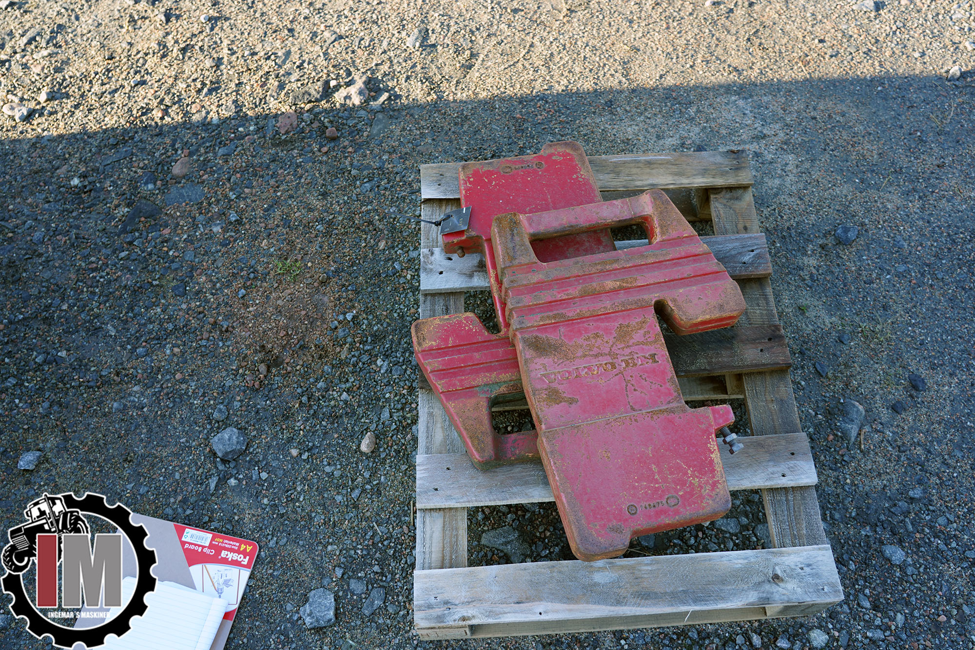 Frontvikter Volvo BM