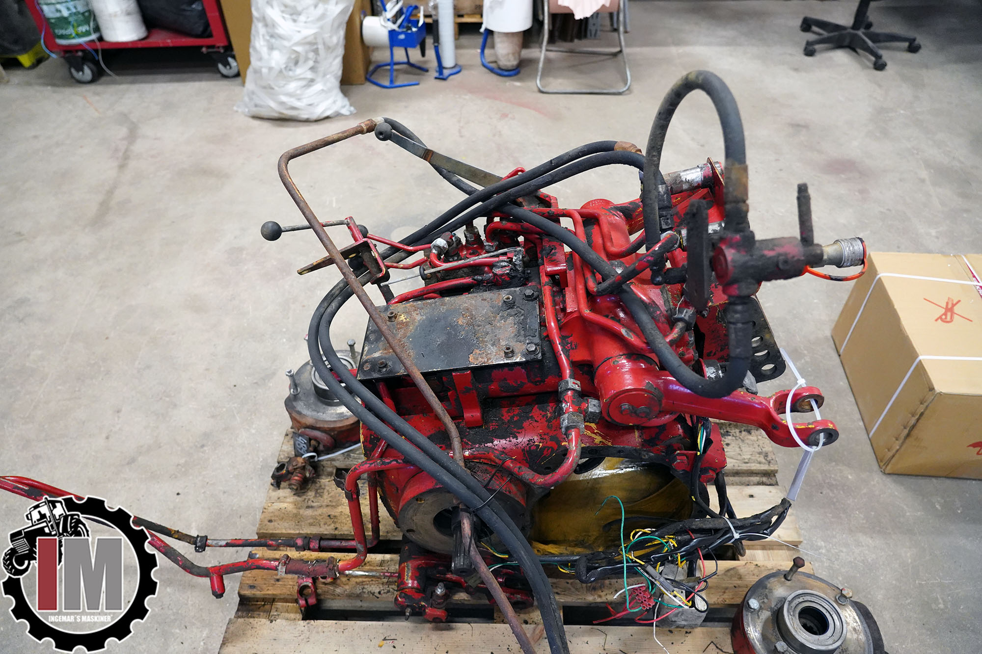 Volvo BM 430 Komplett transmission + hydraulik