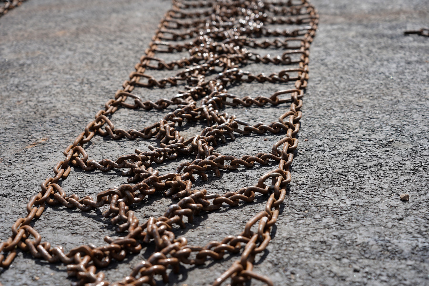 SNÖKEDJOR 3400 X 500 MÖNSTRADE M BRODD