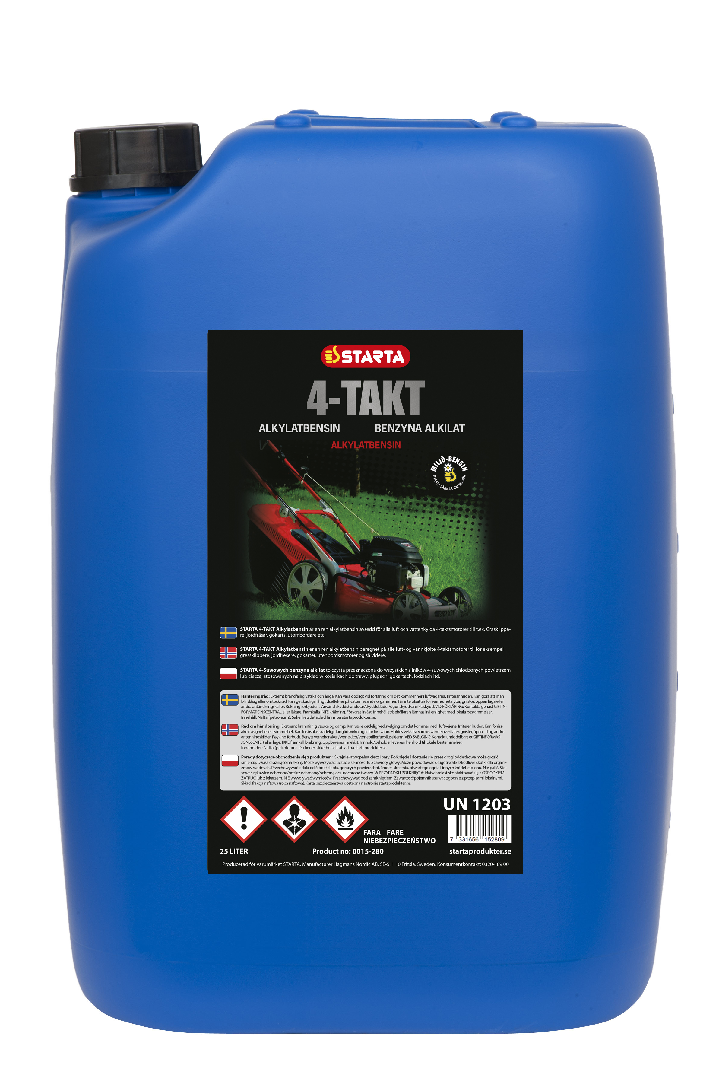 STARTA Alkylatbensin 4-T 25 lit *