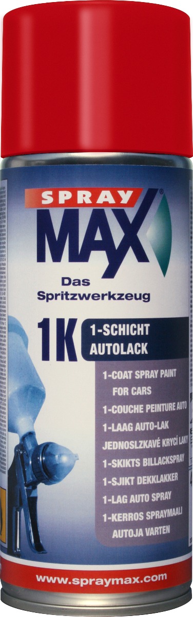 Spraymax Mörksvart Halvblank