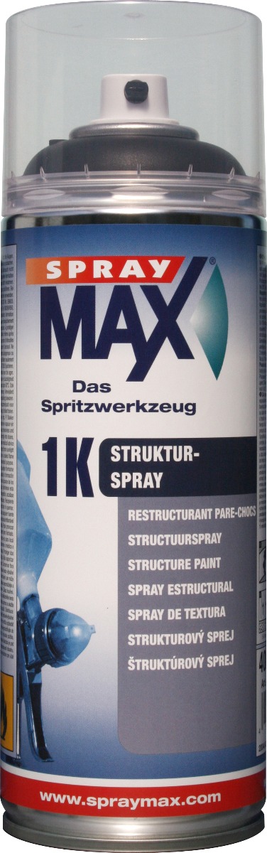 Spraymax Strukturfärg Svart Medium