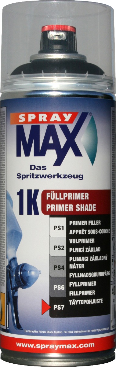 Spraymax 1K Shade Fyllprimer Black