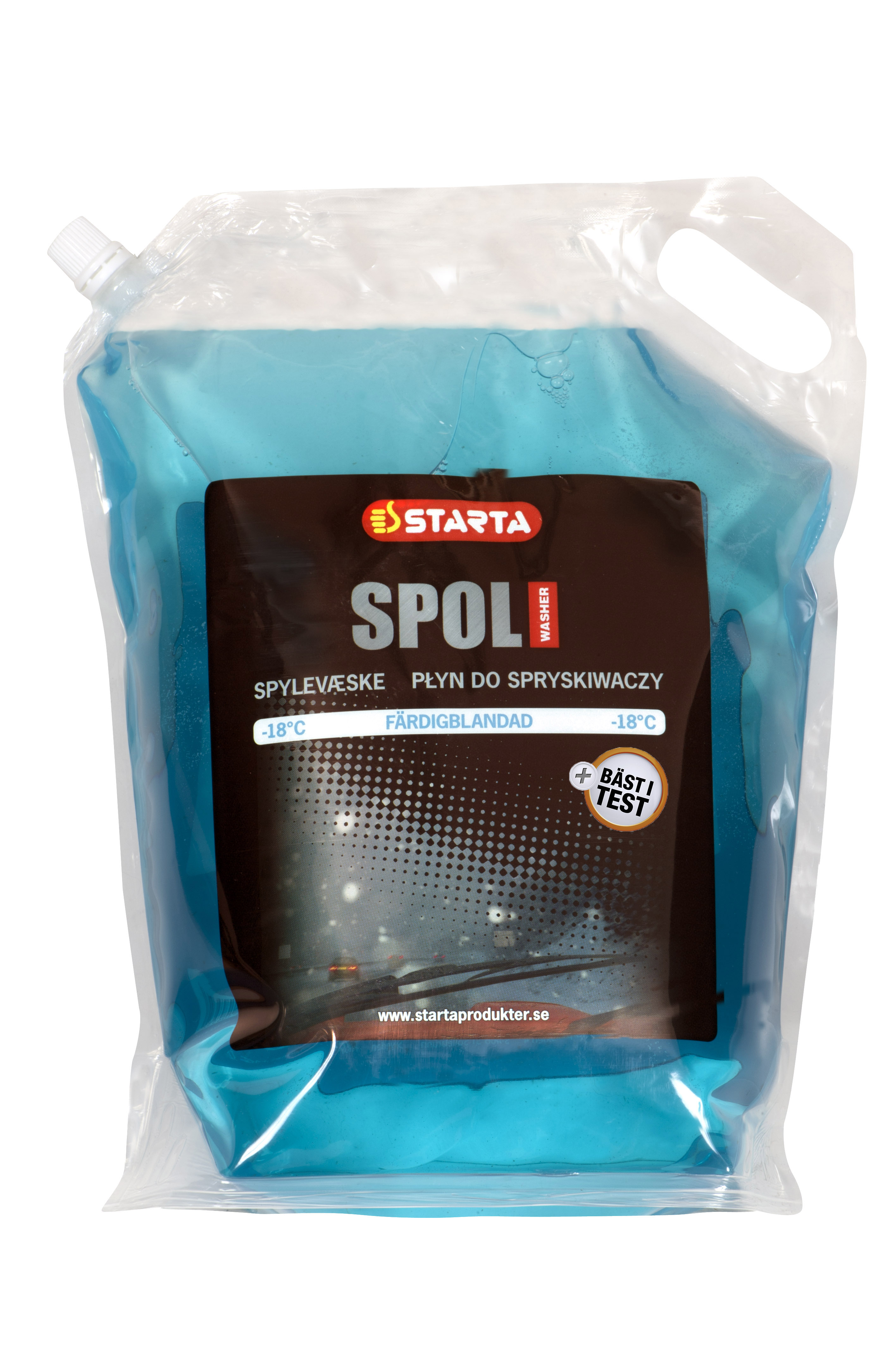 STARTA Spolarvätska Färdigb. Påse 3 lit