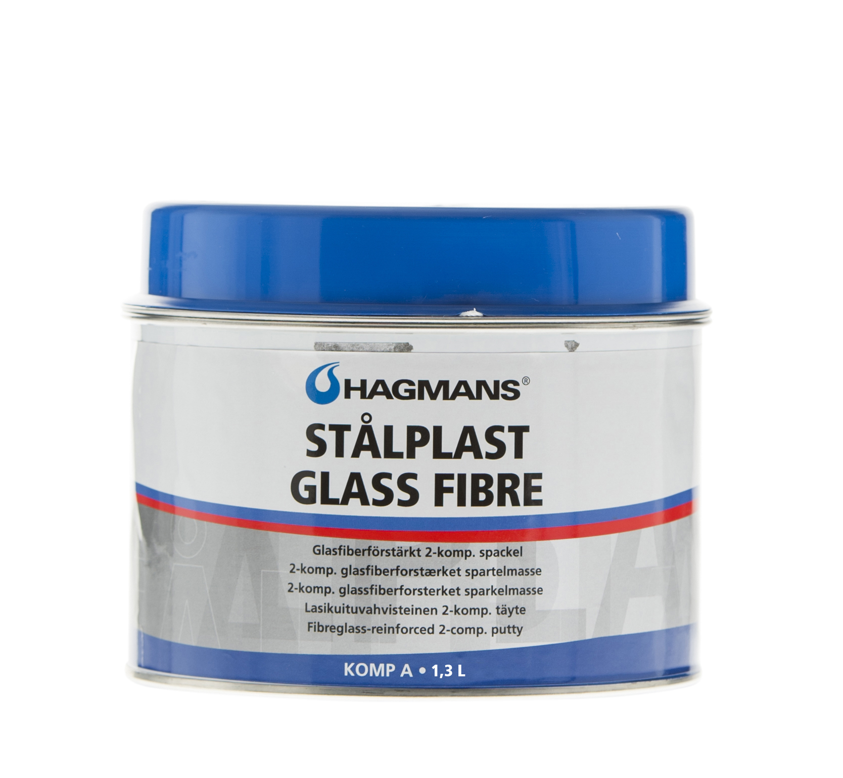 Spackel Stålplast Glass Fibre 1,3L