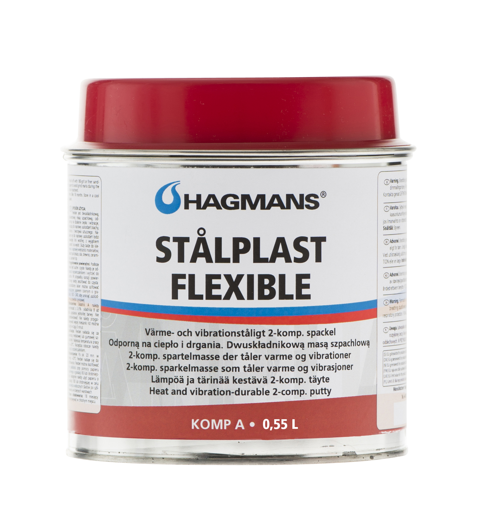 Spackel Stålplast Flexible 0,55L