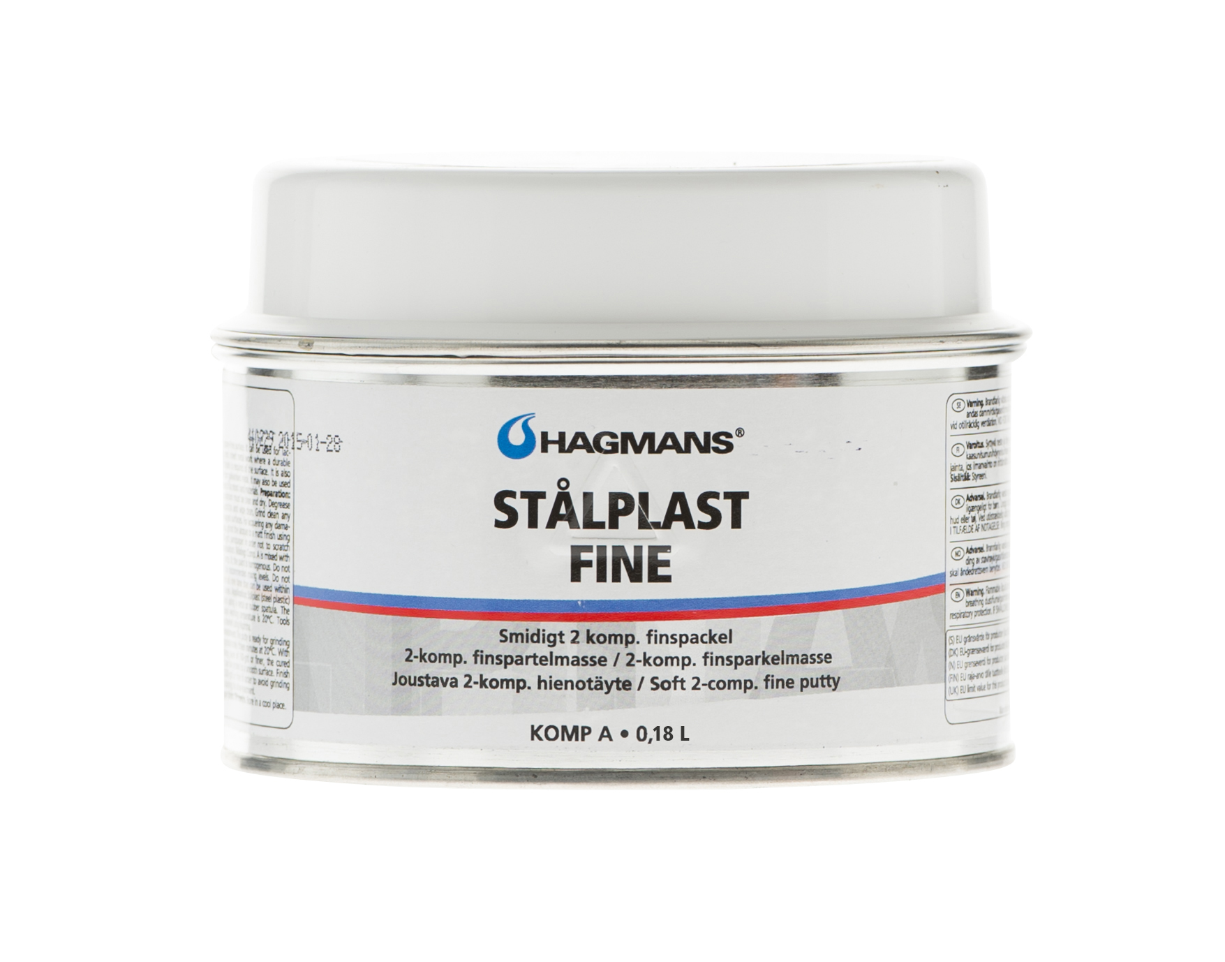 Spackel Stålplast Fine 0.18L