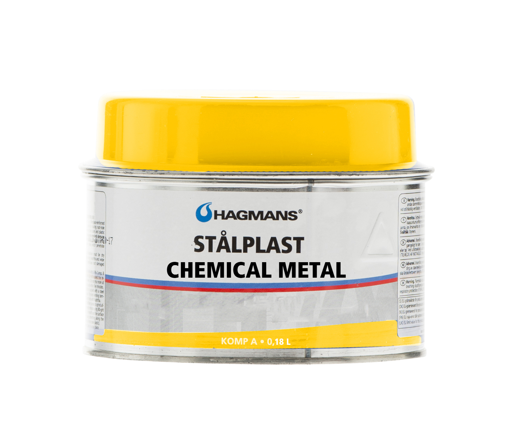 Spackel Stålplast Chemical Metal 0,18 L