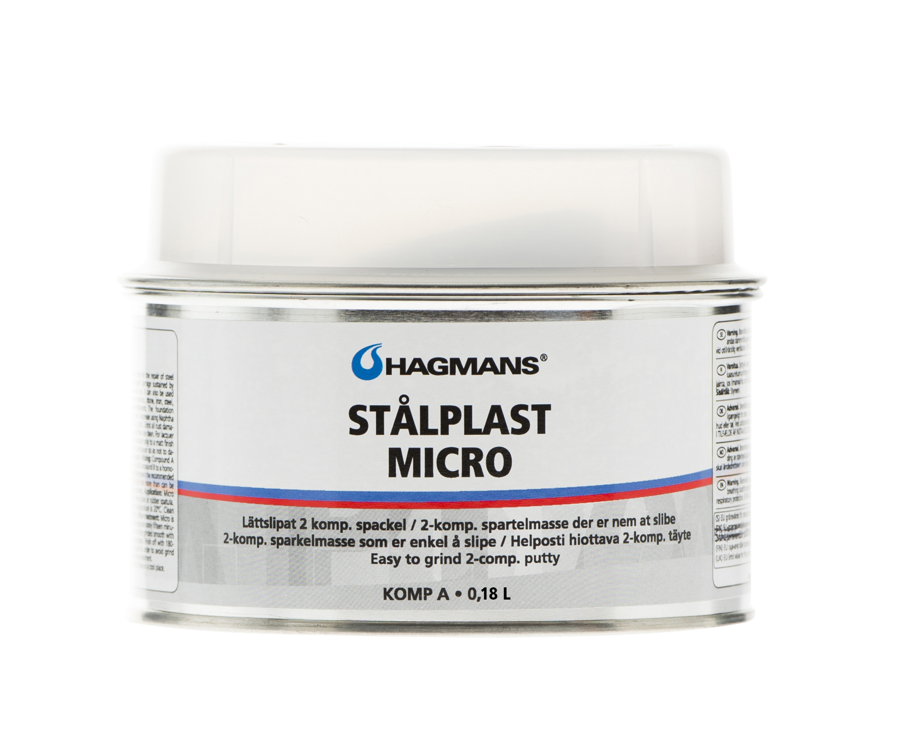 Spackel Stålplast Micro 0,18 L