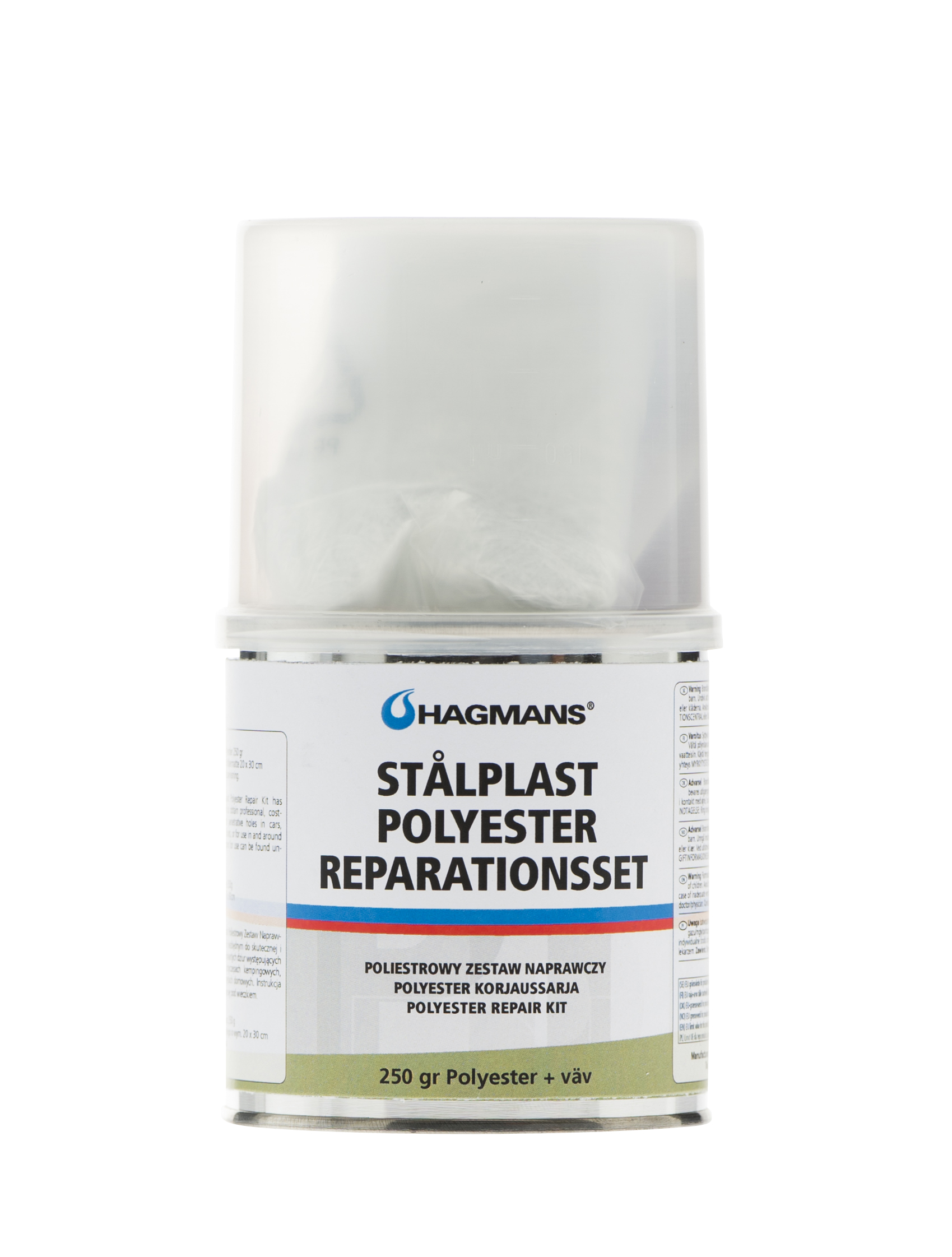 Polyester reparationsset 250 gr