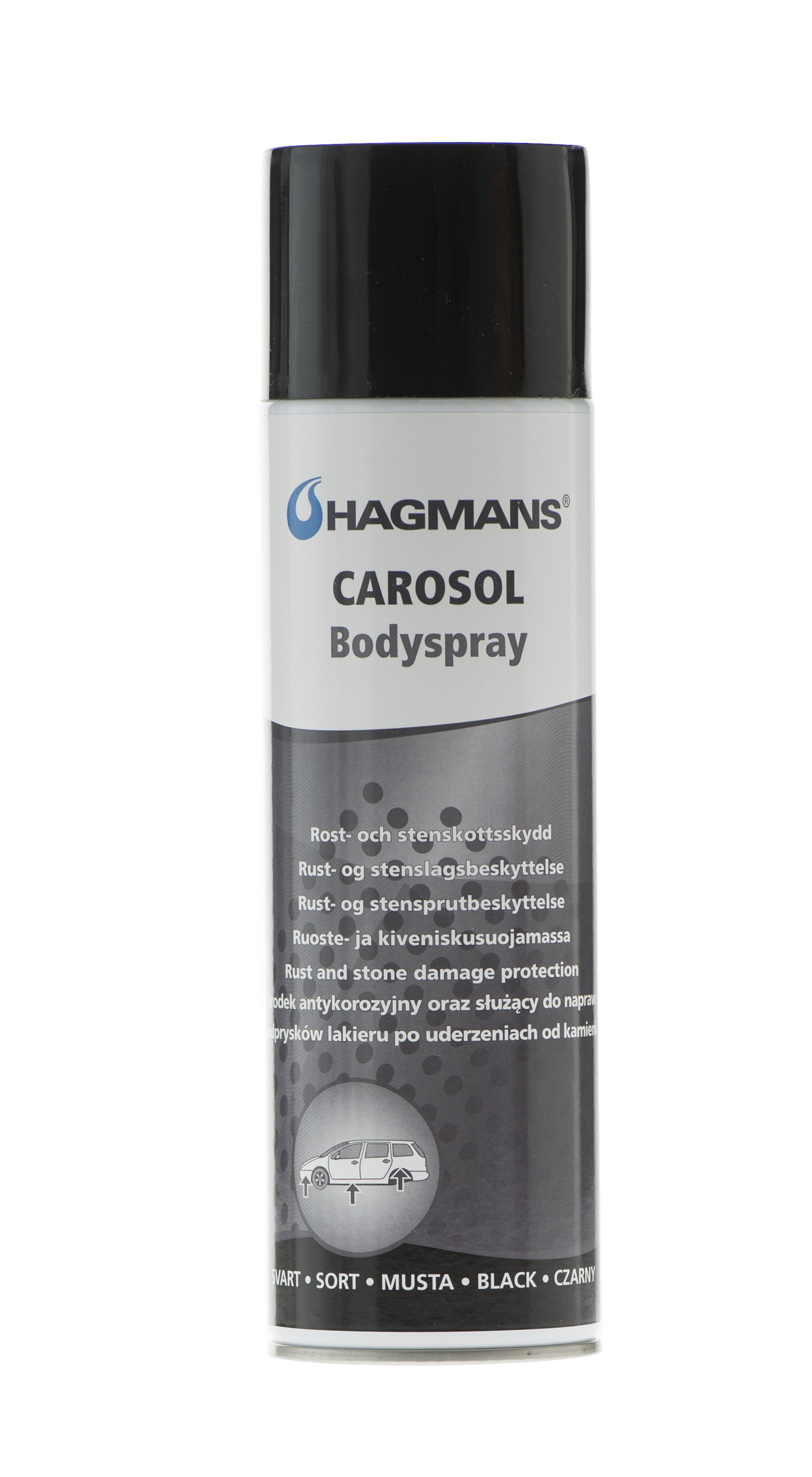 Carosol Bodyspray Svart