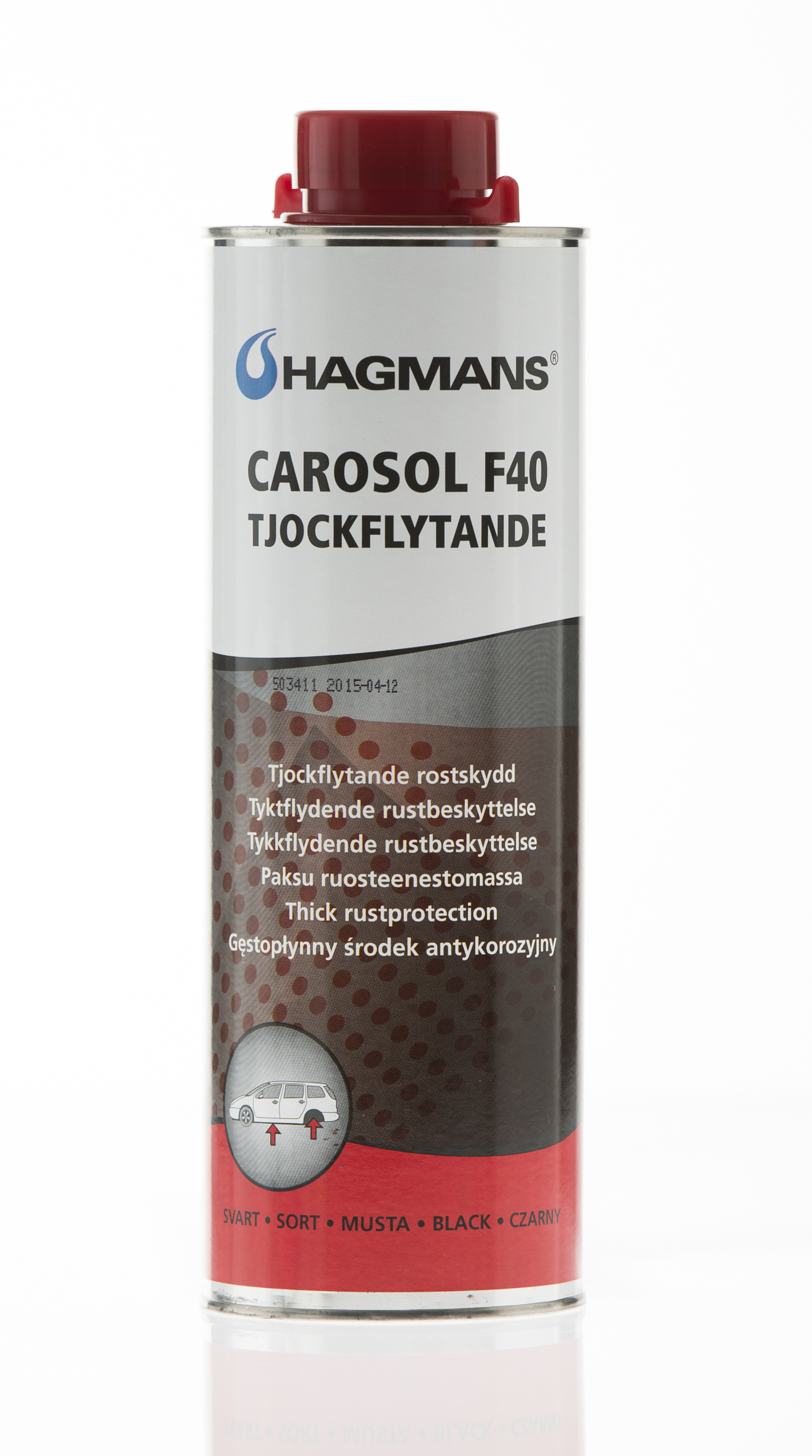 Carosol Tjockfl.Rosts.F40 1L flaska