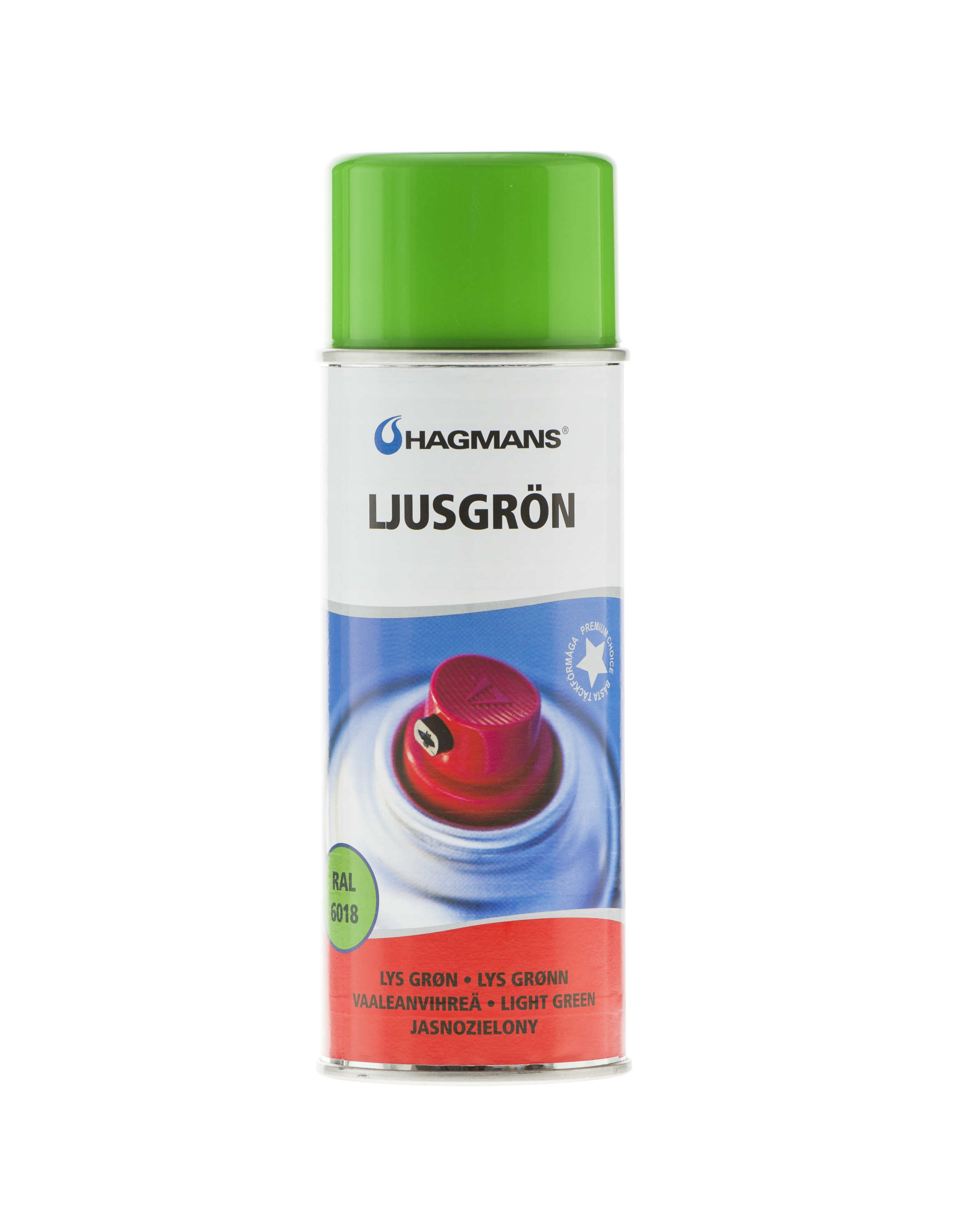 Ljusgrön RAL 6018 400 ml