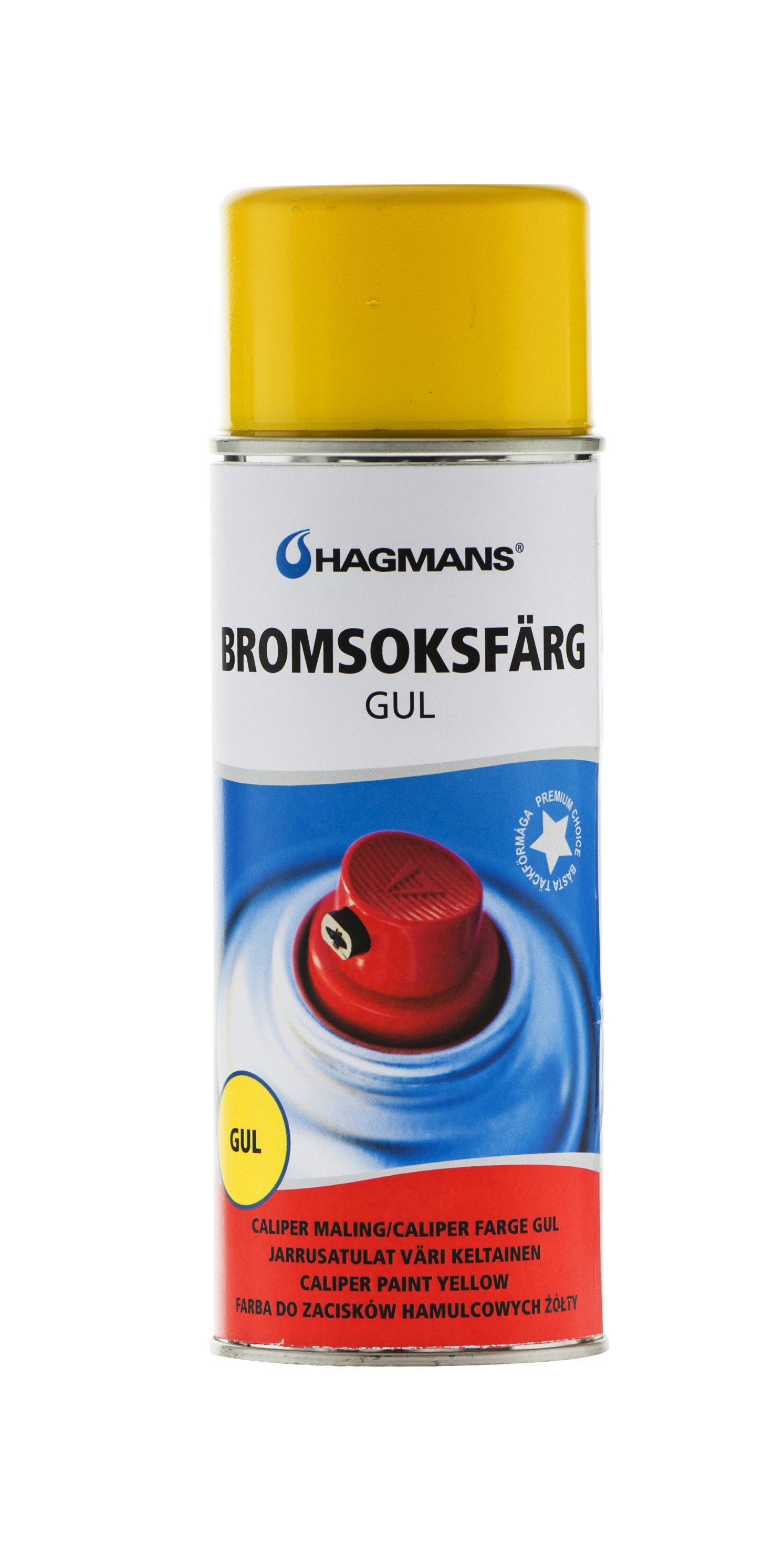 Bromsoksfärg röd 400 ml