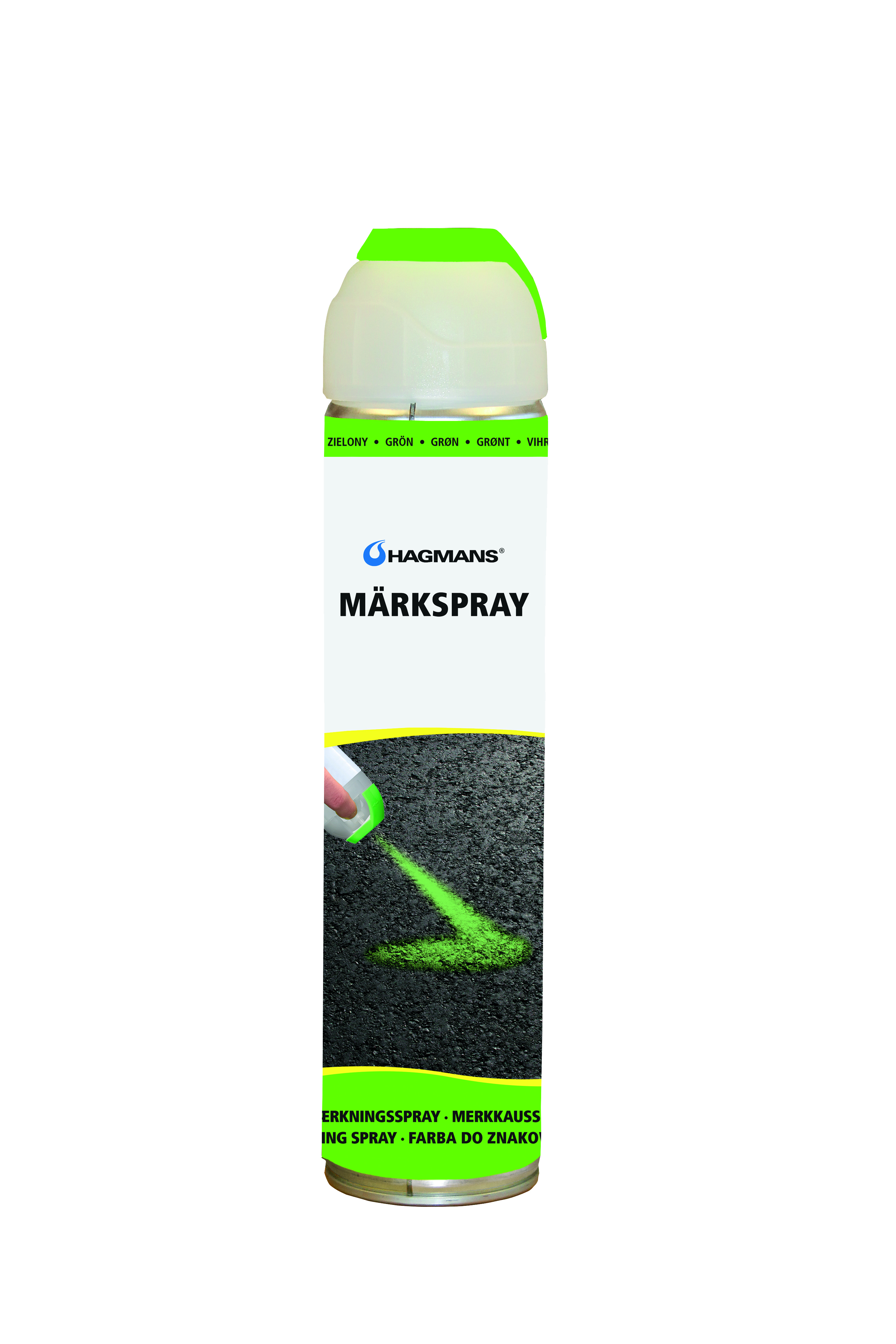 Märkspray grön 600 ml