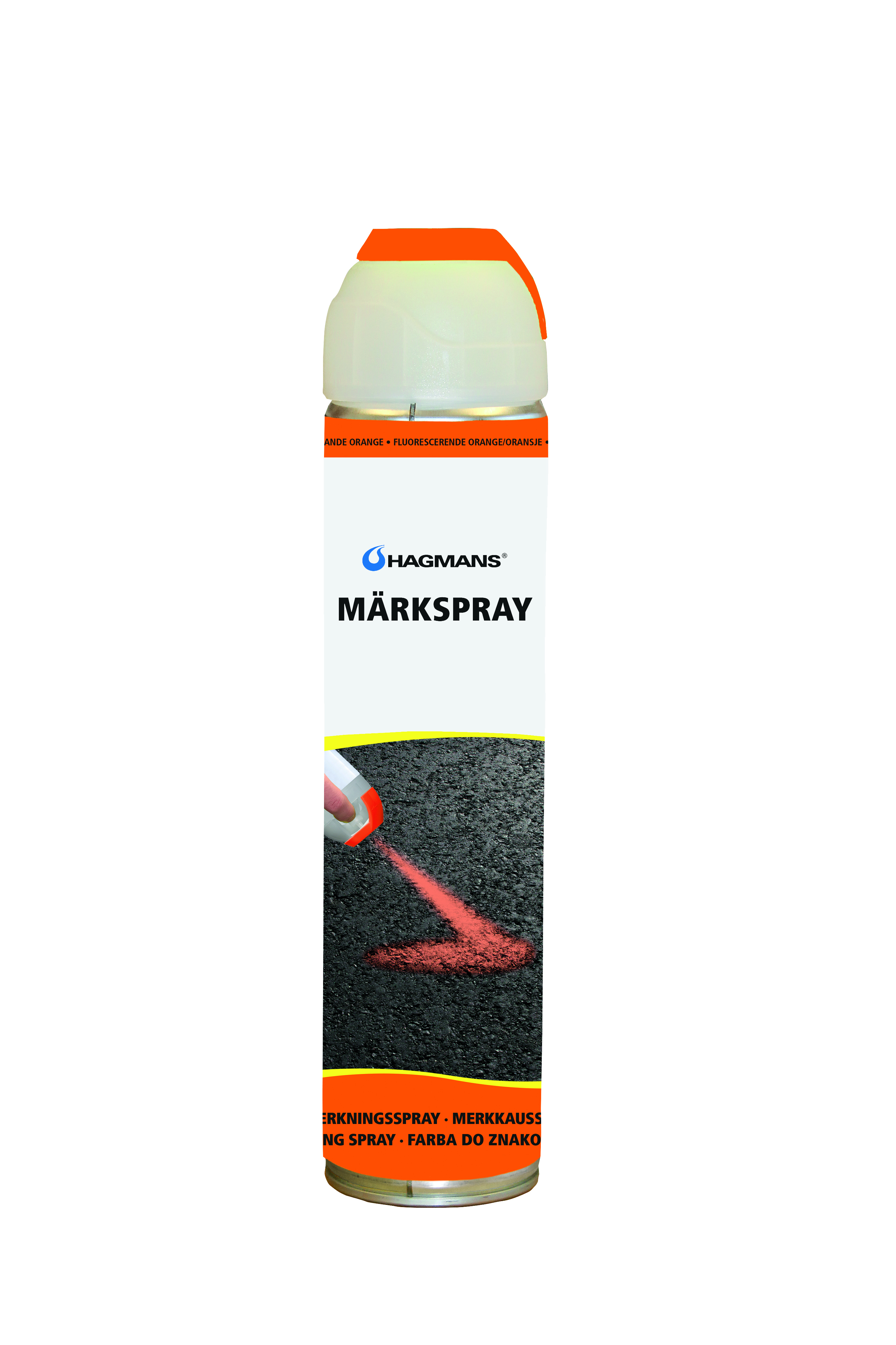 Märkspray orange 600 ml