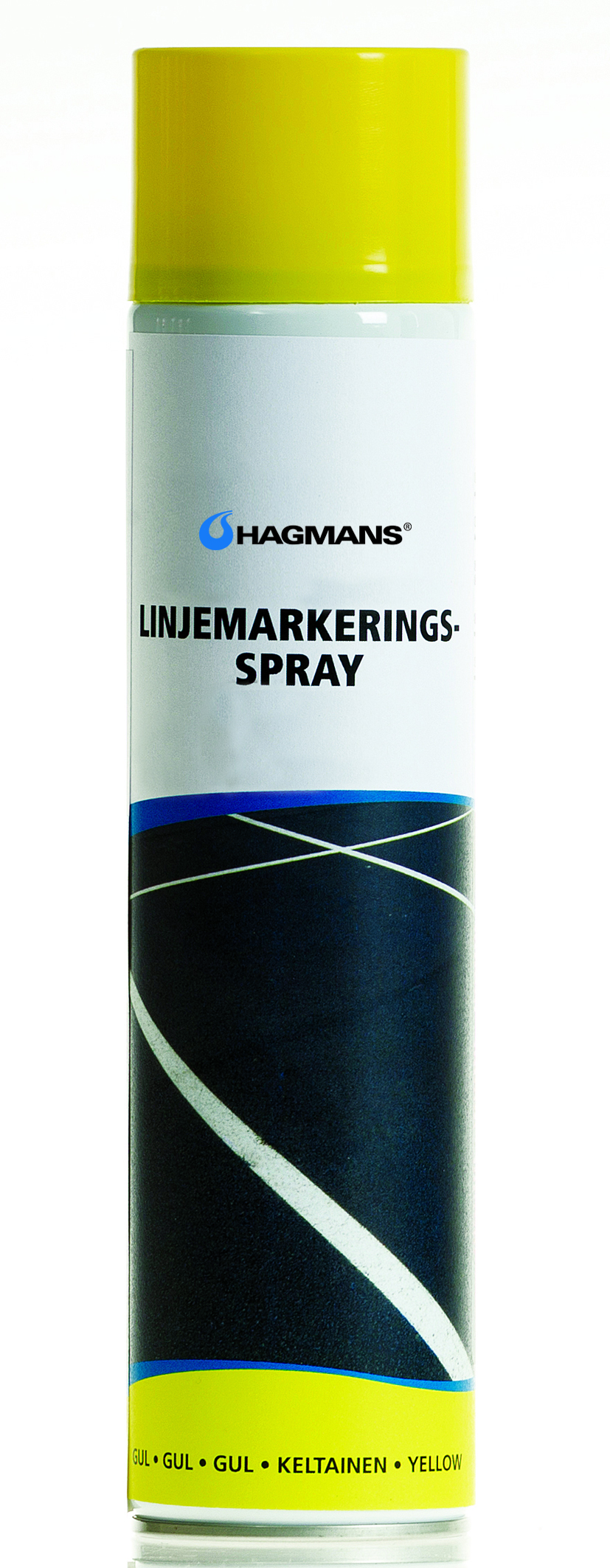 Linjemarkeringsspray gul 600 ml