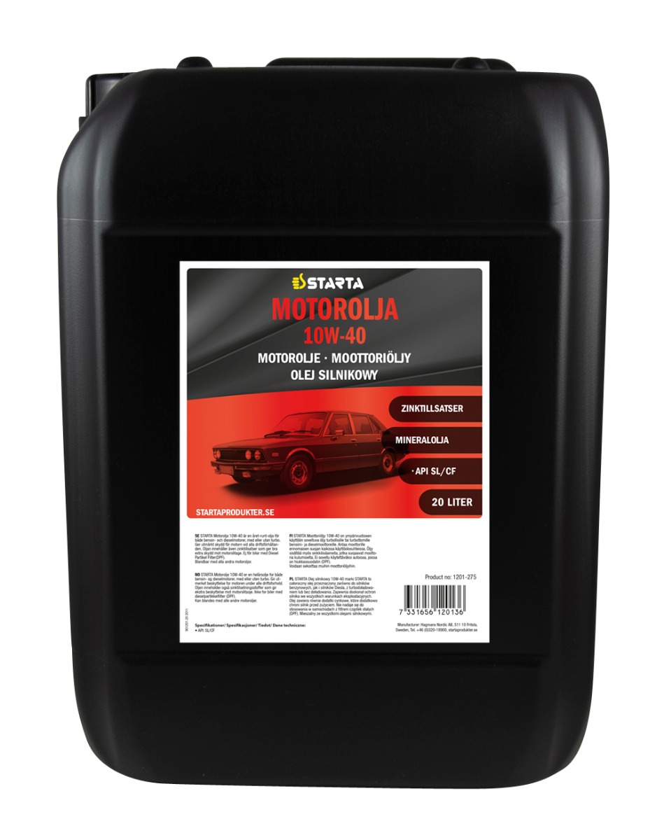 STARTA Motorolja 10W-40 20 lit