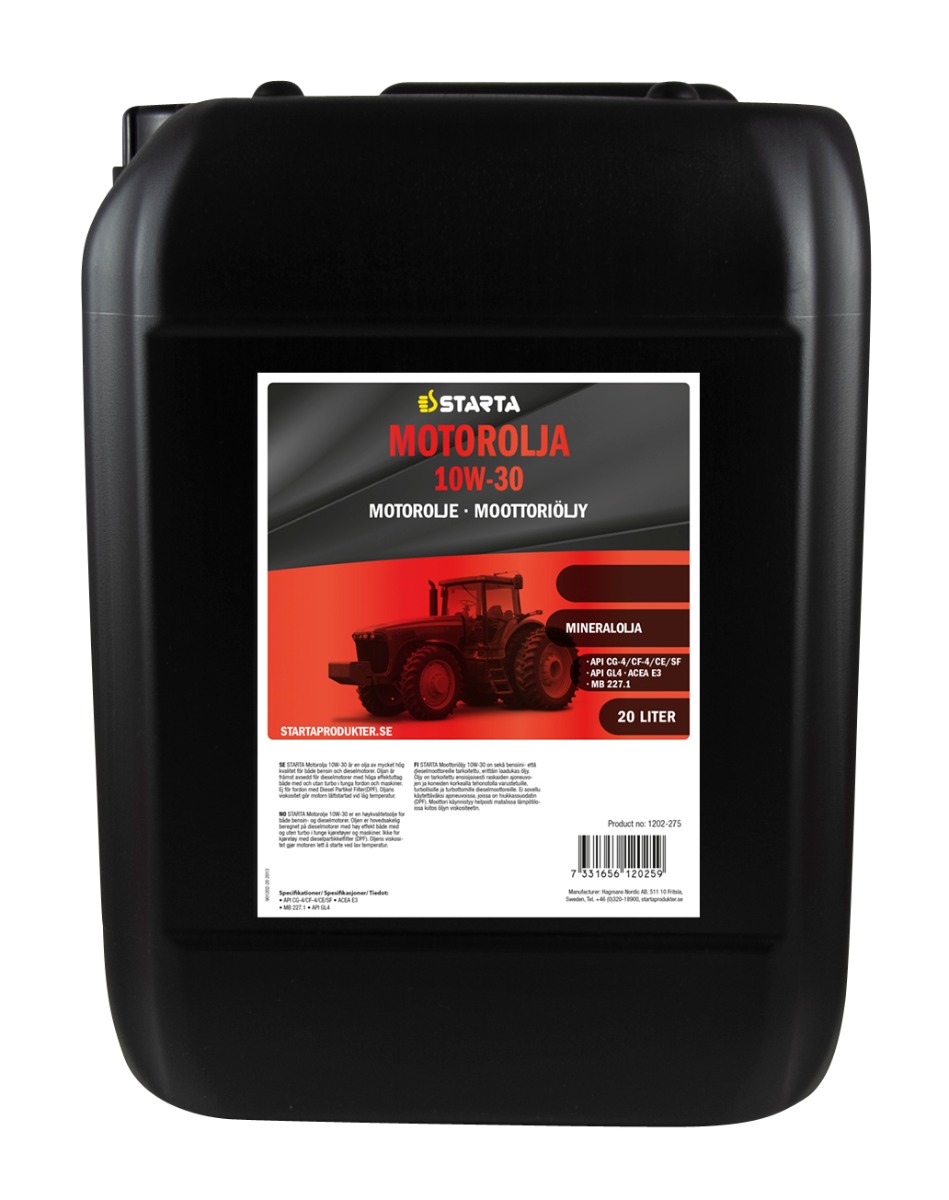 STARTA Motorolja 10W-30 20 lit