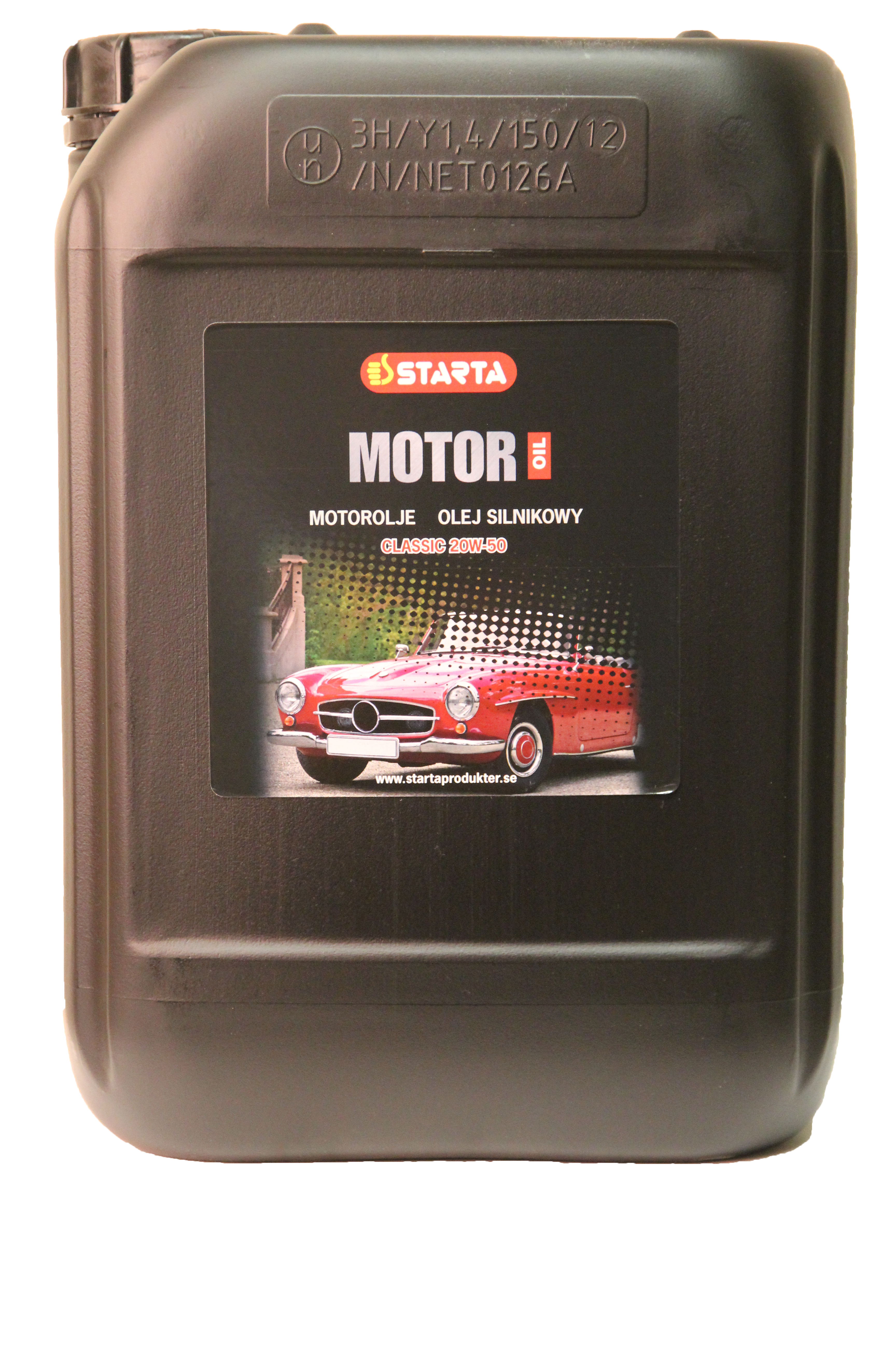 STARTA Motorolja Classic 20W-50 10 lit
